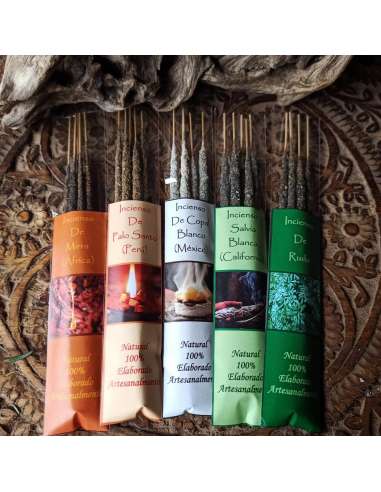Copal, Salvia Blanca, Palo Santo,...